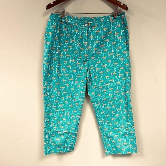 Lilly Pulitzer vintage fish pants. Size 14 - Picture 1 of 6